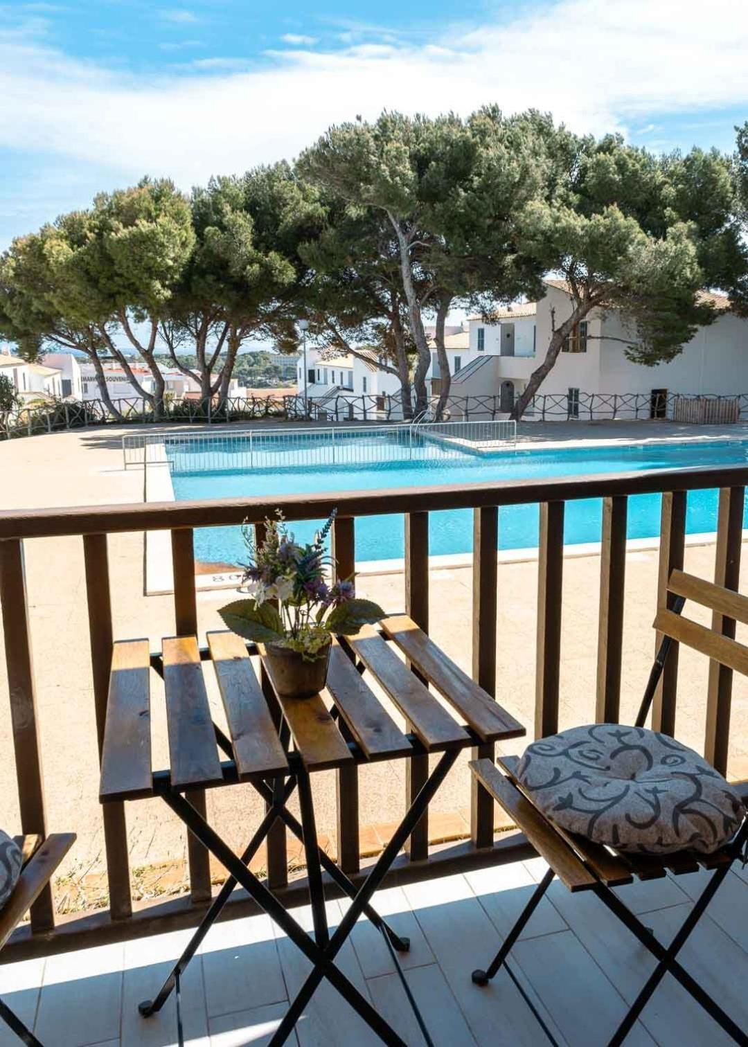Apartamento ANNVIK - Apartamento cerca de la playa Arenal d'en Castell Exterior foto